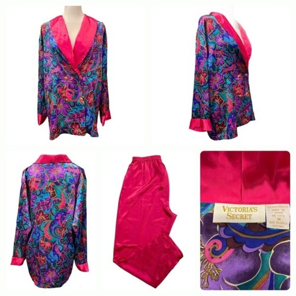 Gold label Vintage Victoria’s Secret‎ Silk Loungewear Set